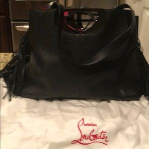 Christian Louboutin Frig  Blk leather Bag
